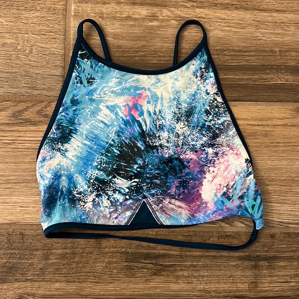Ivivva girls bikini top never worn.